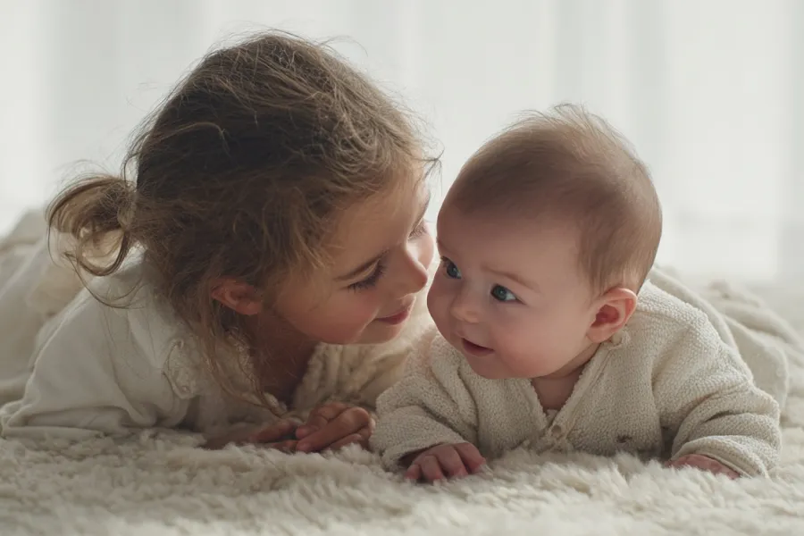 Gentle parenting tips for sibling adjustment